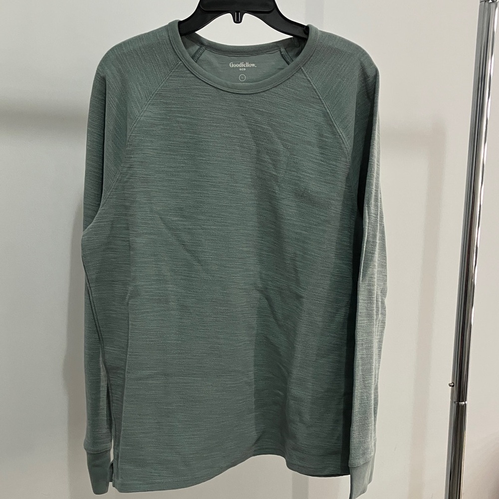 Goodfellow & Co Men's Olive Long Sleeve Shirt